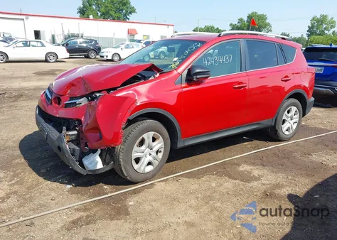 2014 Toyota Rav4 Le из США, поврежденный, VIN JTMBFREV4EJ008667